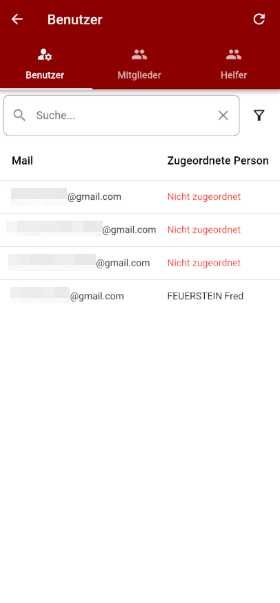 Benutzerverwaltung
